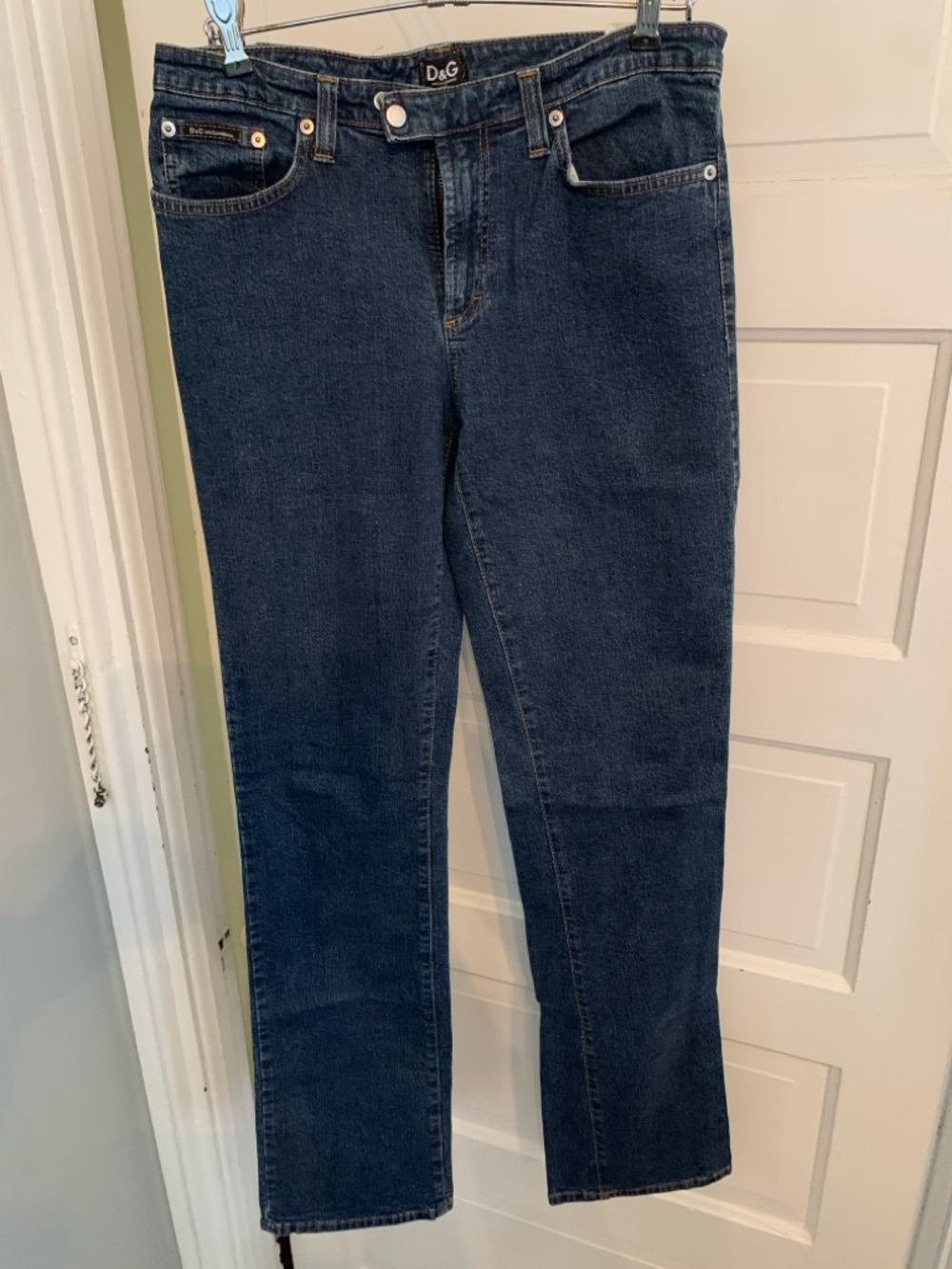 D&G Women's Indigo Straight-Leg Jeans
